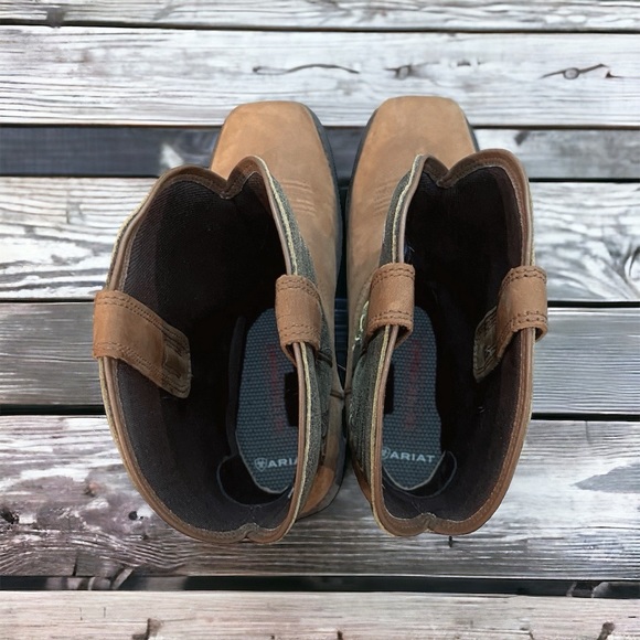 Ariat Men's WorkHog Mesteno Waterproof Composite Toe Work Boots - Picture 13 of 14